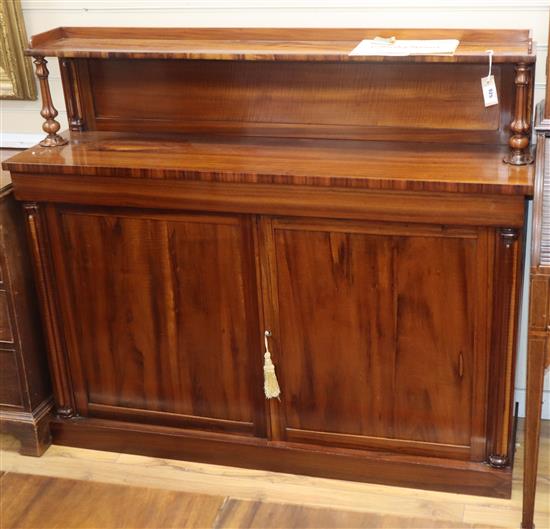 A William IV Goncalo Alves chiffonier W.138cm